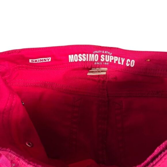 Mossimo Supply Co. Bold Pink Skinny Jeans Size 3 - Picture 8 of 11